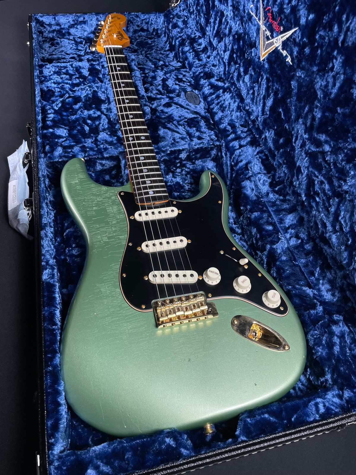 Fender Custom Shop LTD 1965 Dual-Mag Stratocaster – Aged Sage Green Metallic