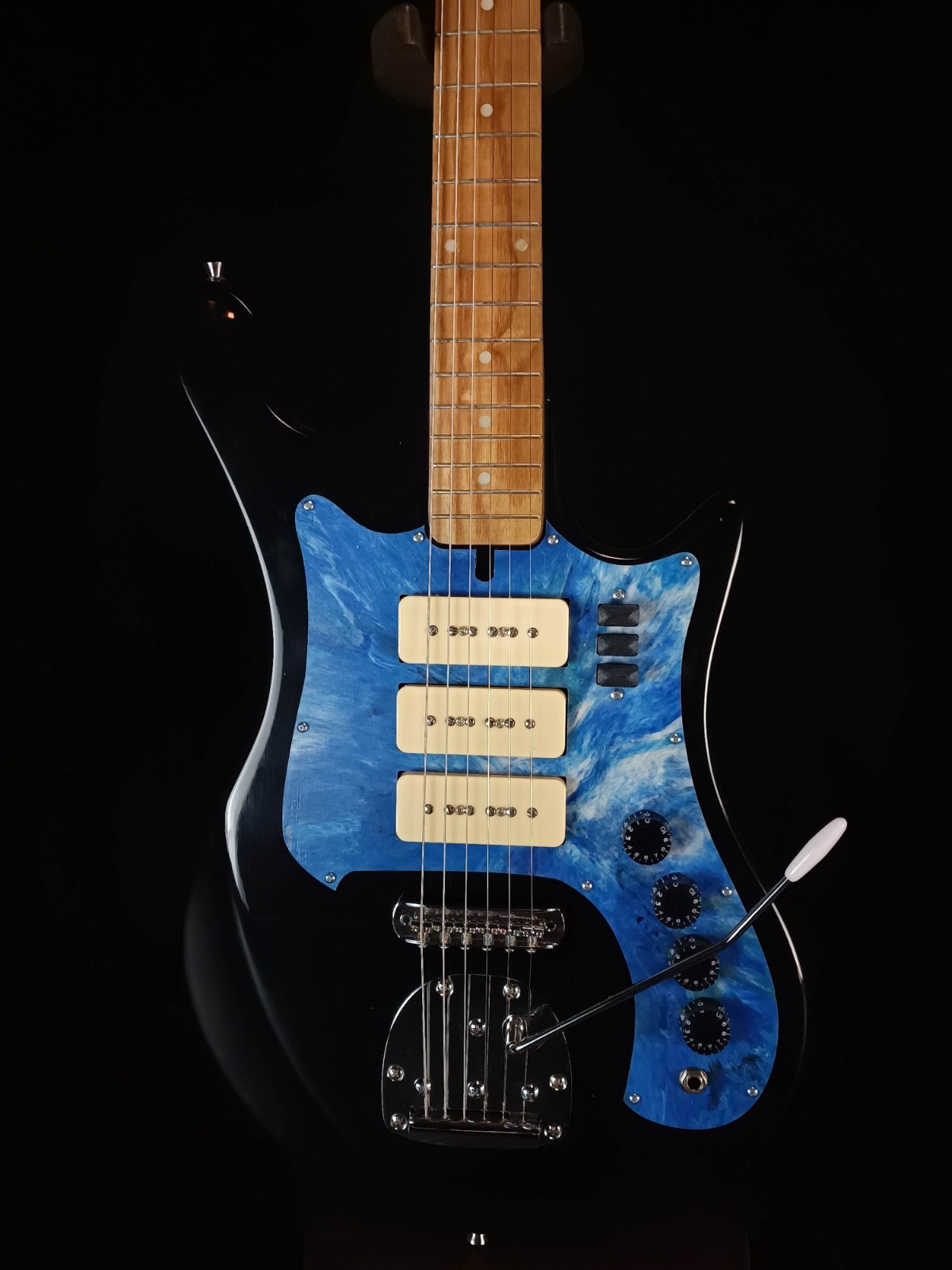 Ural 650 Style Custom Electric Guitar Iconic Soviet USSR Guitar Урал