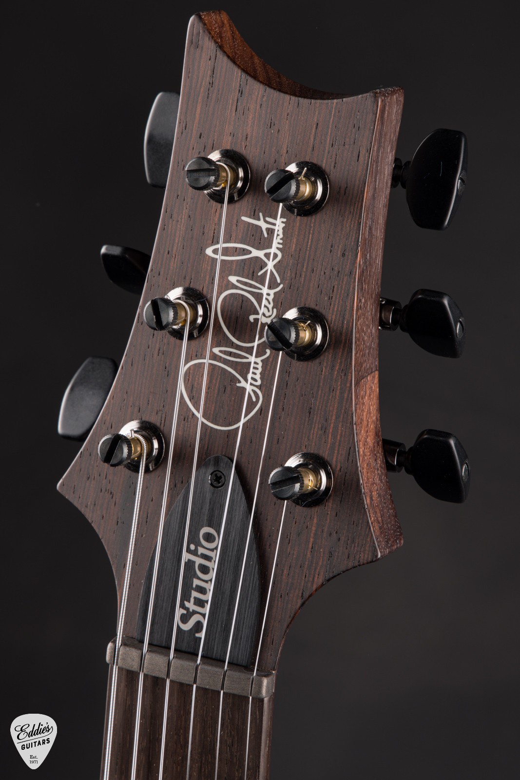 PRS Eddie’s Guitars Wood Library Studio Braaz / Rosewood Neck – Charcoal Burst
