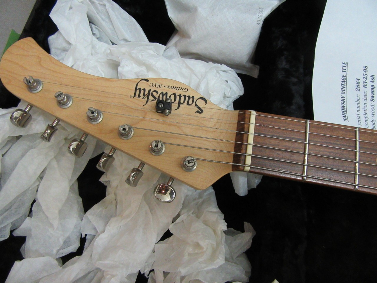 Sadowsky NYC Telecaster Type Guitar 1990s Made in USA 3.68kg electric guitar