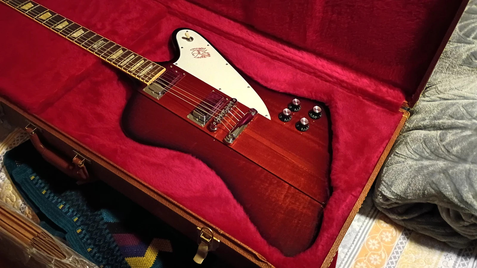 Electric Guitar Gibson Firebird 2014 120th Anniversary Edition Sunburst Color