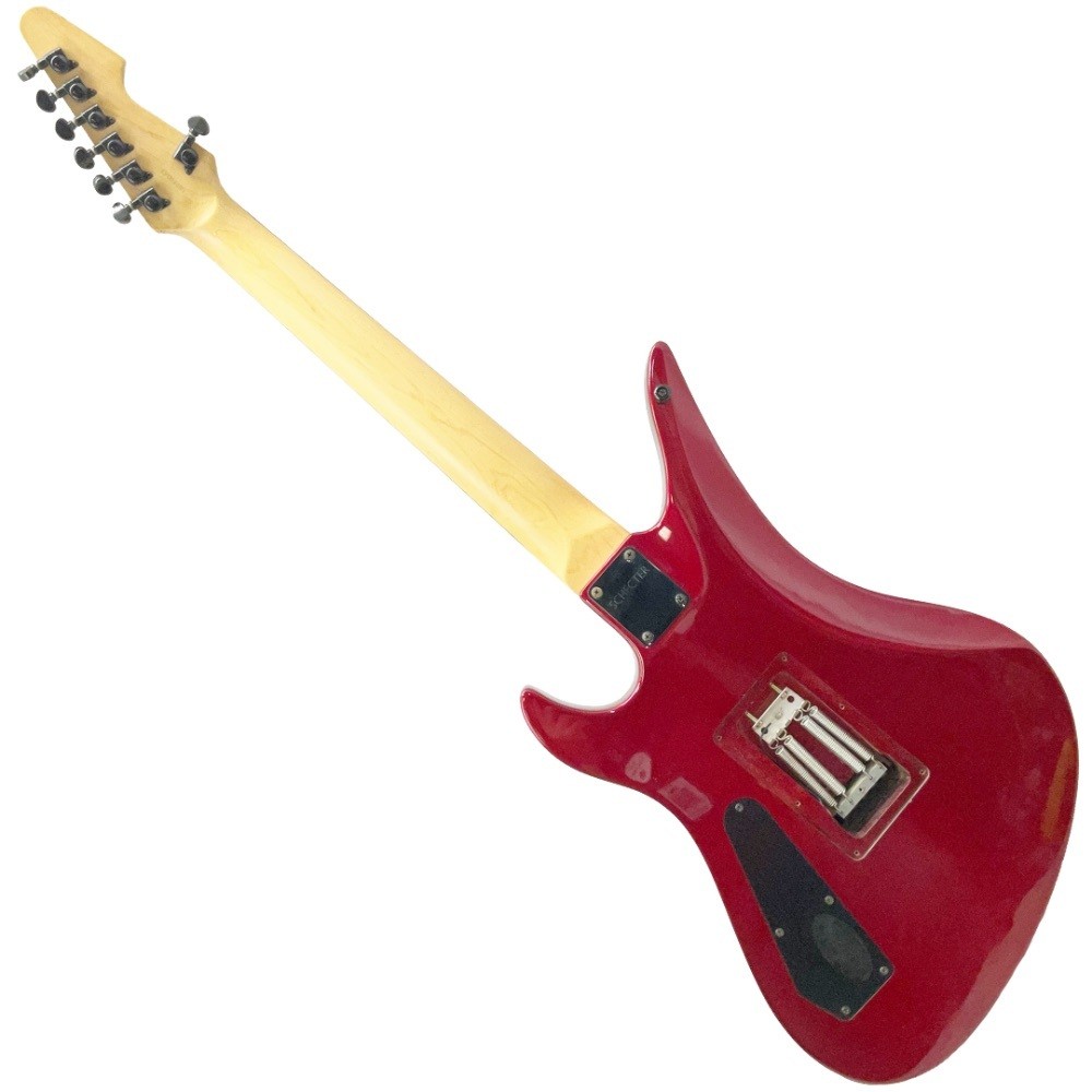 Schecter Diamond Series A-7 + Metallic Red 1999 Model 7-String Electric Guitar