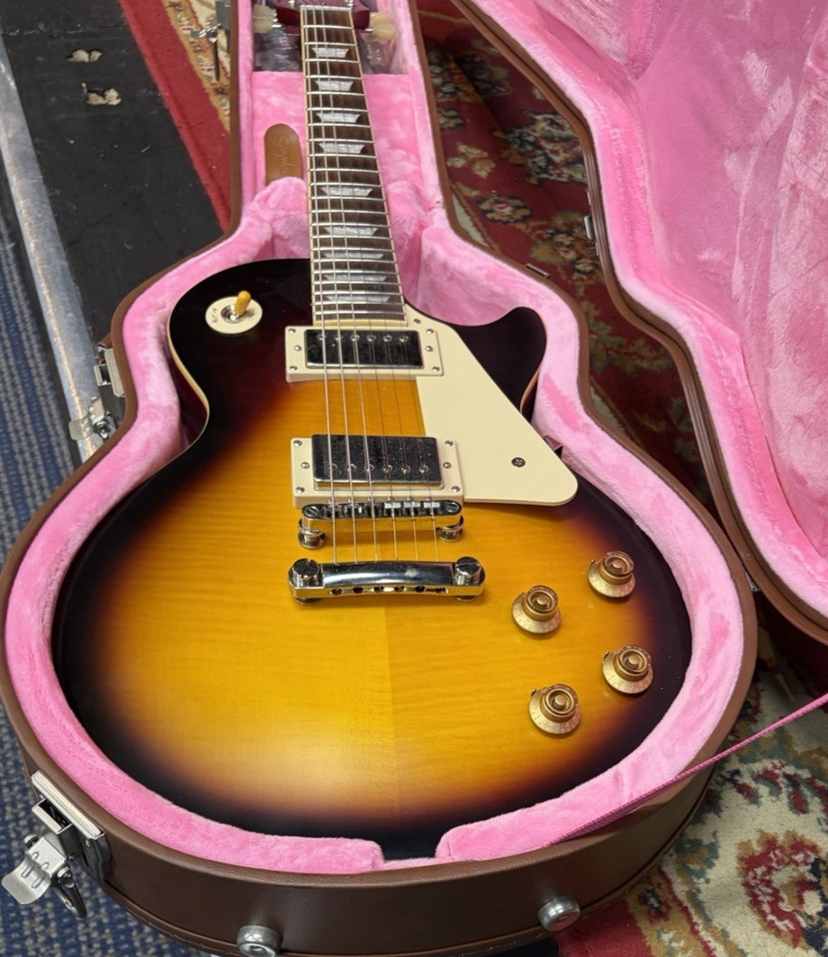 Used 8.6lbs Epiphone Limited Edition 1959 Les Paul Standard Aged Dark Burst