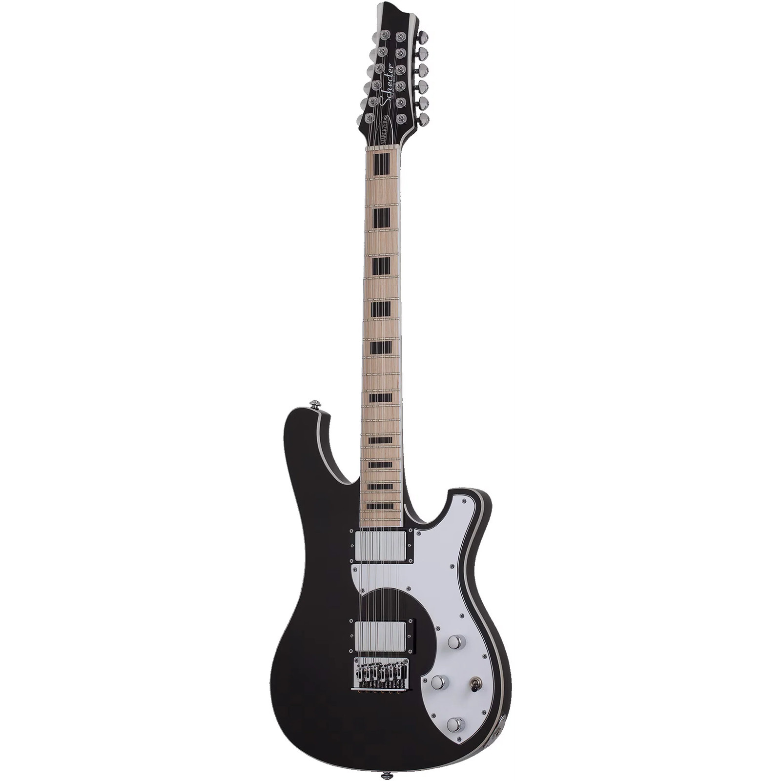 Schecter Stargazer 12 12-string Electric Guitar – Gloss Black