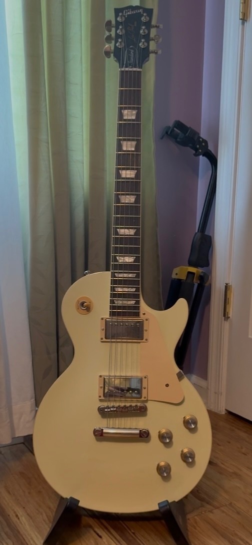 Gibson Les Paul Standard ’60s Plain Top Electric Guitar – Classic White-Open Box