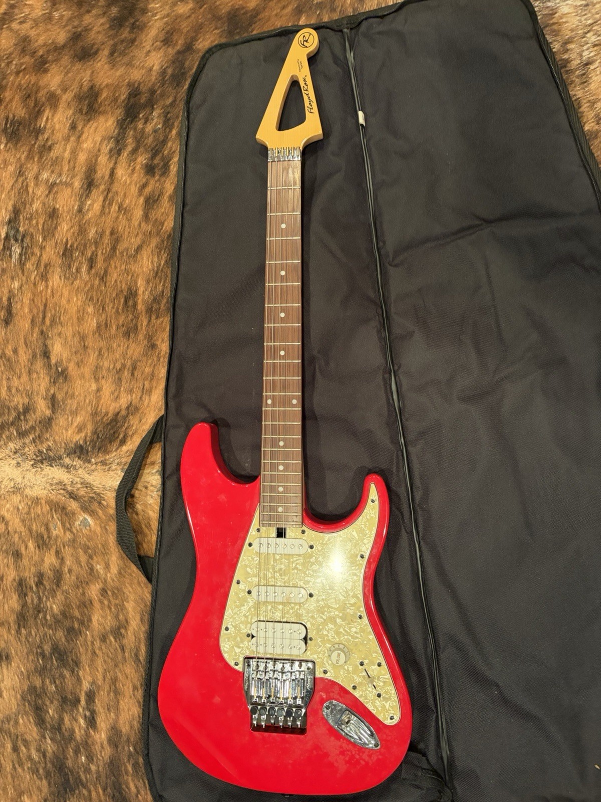 Floyd Rose Discovery Electric Guitar Red w/ Gig Bag