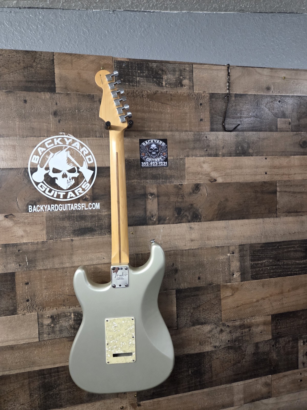 2002 Fender American Double Fat Stratocaster HH Shoreline Gold W/Ohsc