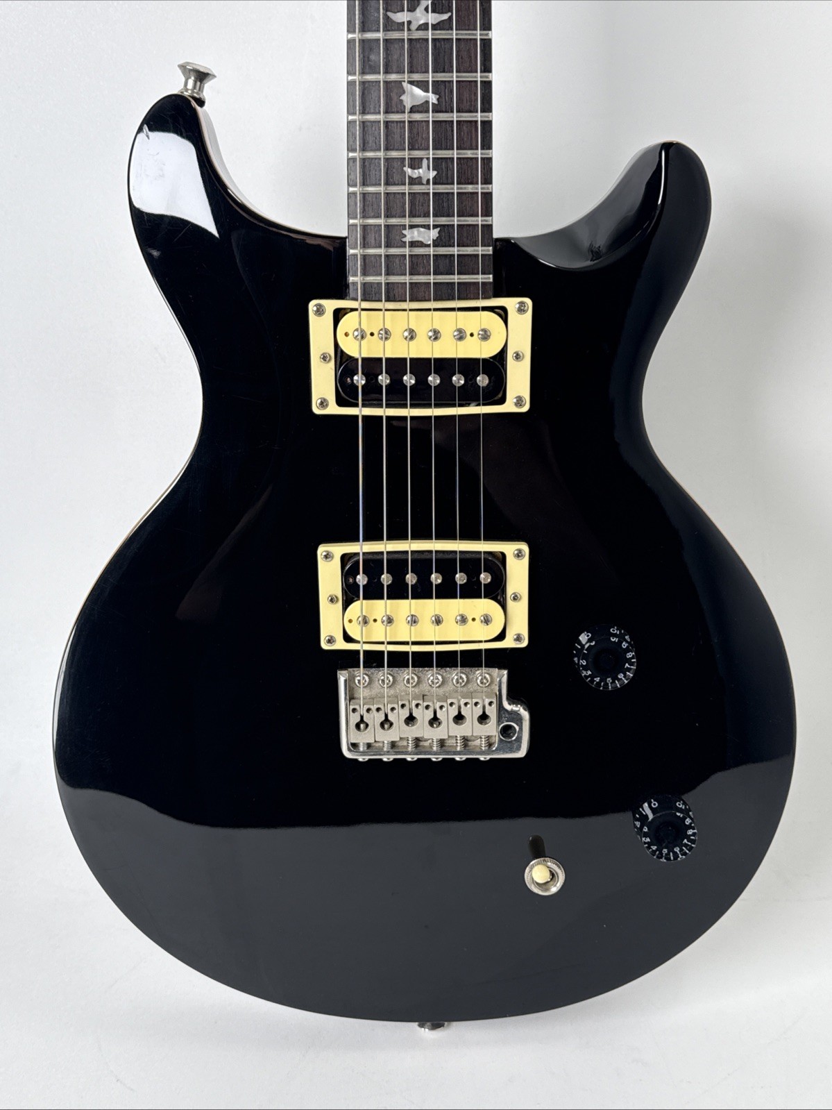 2011 PRS SE Santana 2nd Gen Black Bird Inlays Electric Guitar Only READ See Desc