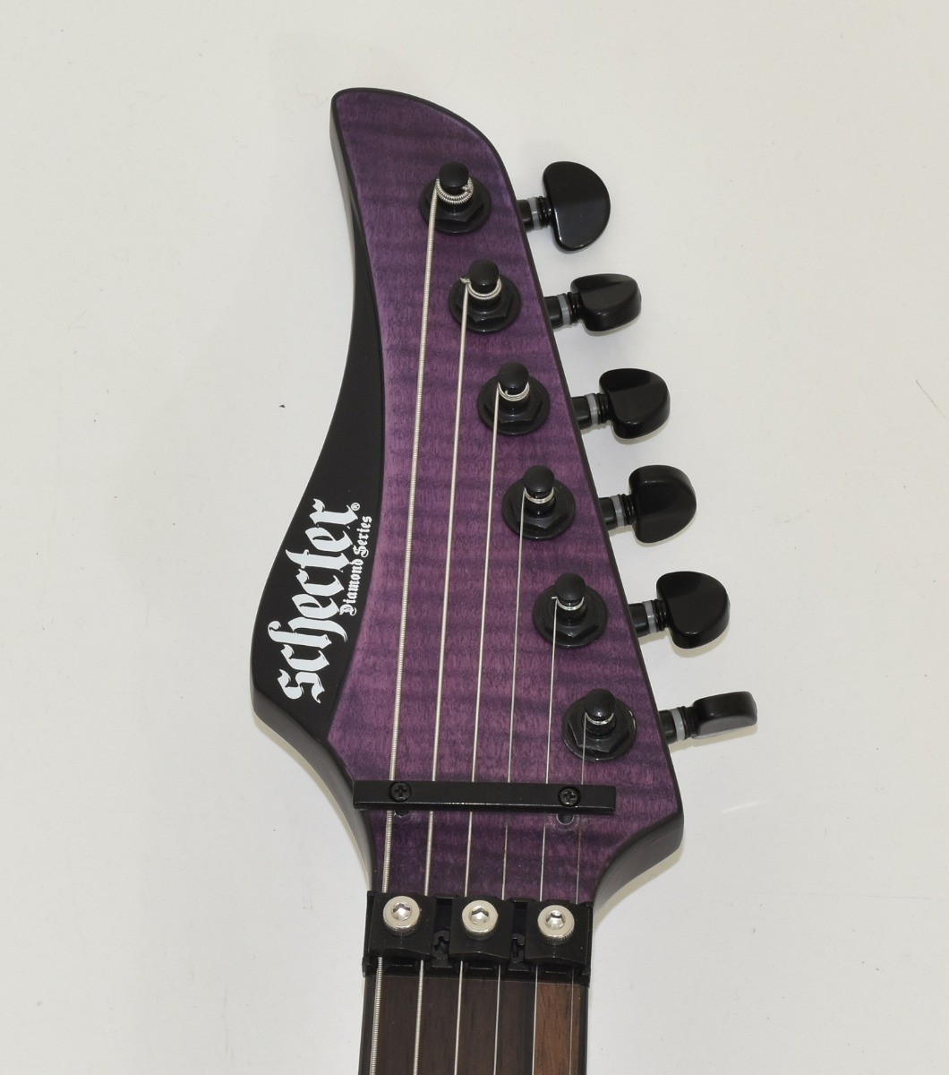 Schecter Banshee GT FR Guitar Satin Trans Purple B-Stock 0436