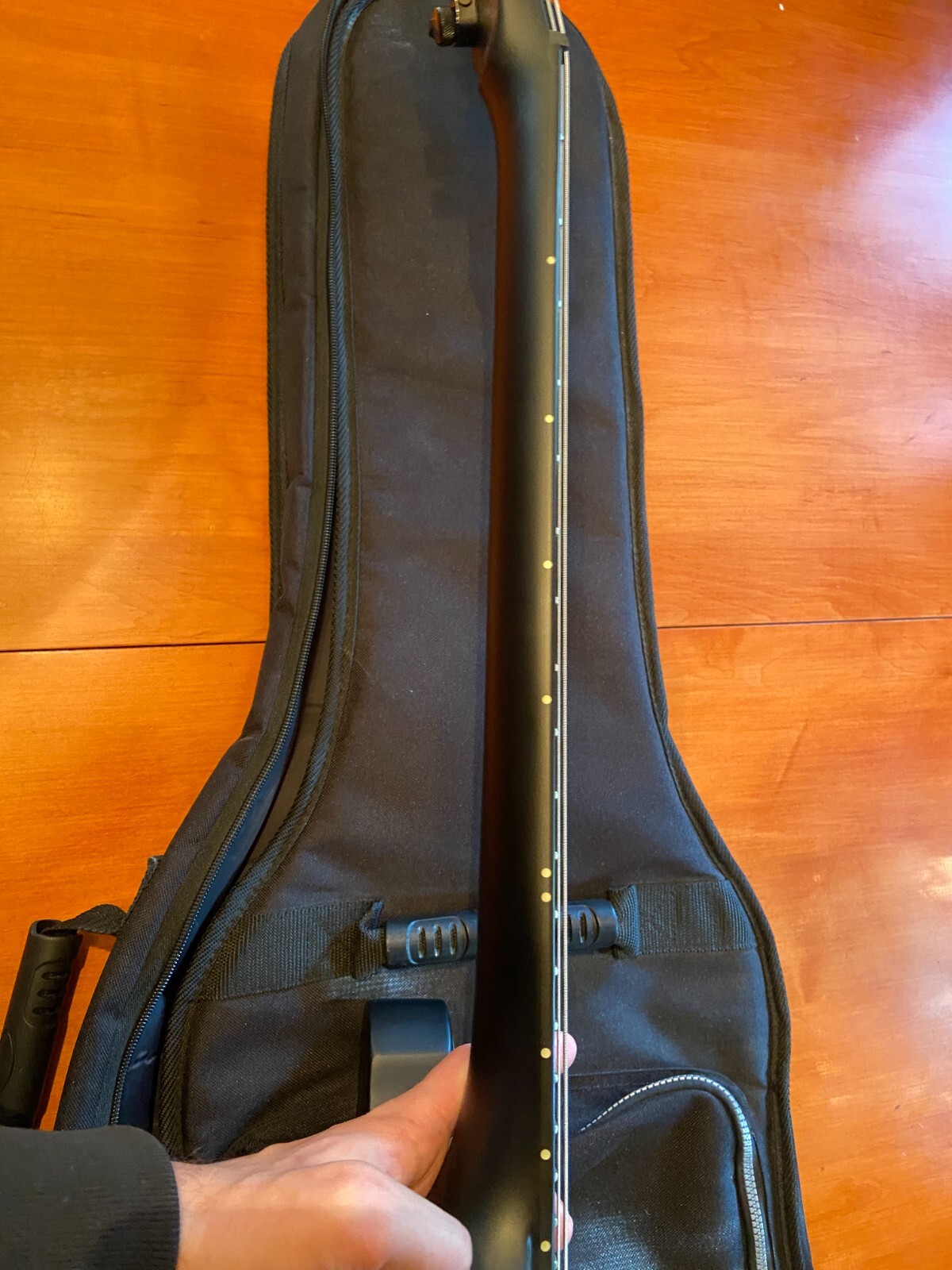 ESP LTD Phoenix Black Metal Excellent Condition with Fishman Bridge Pickup 