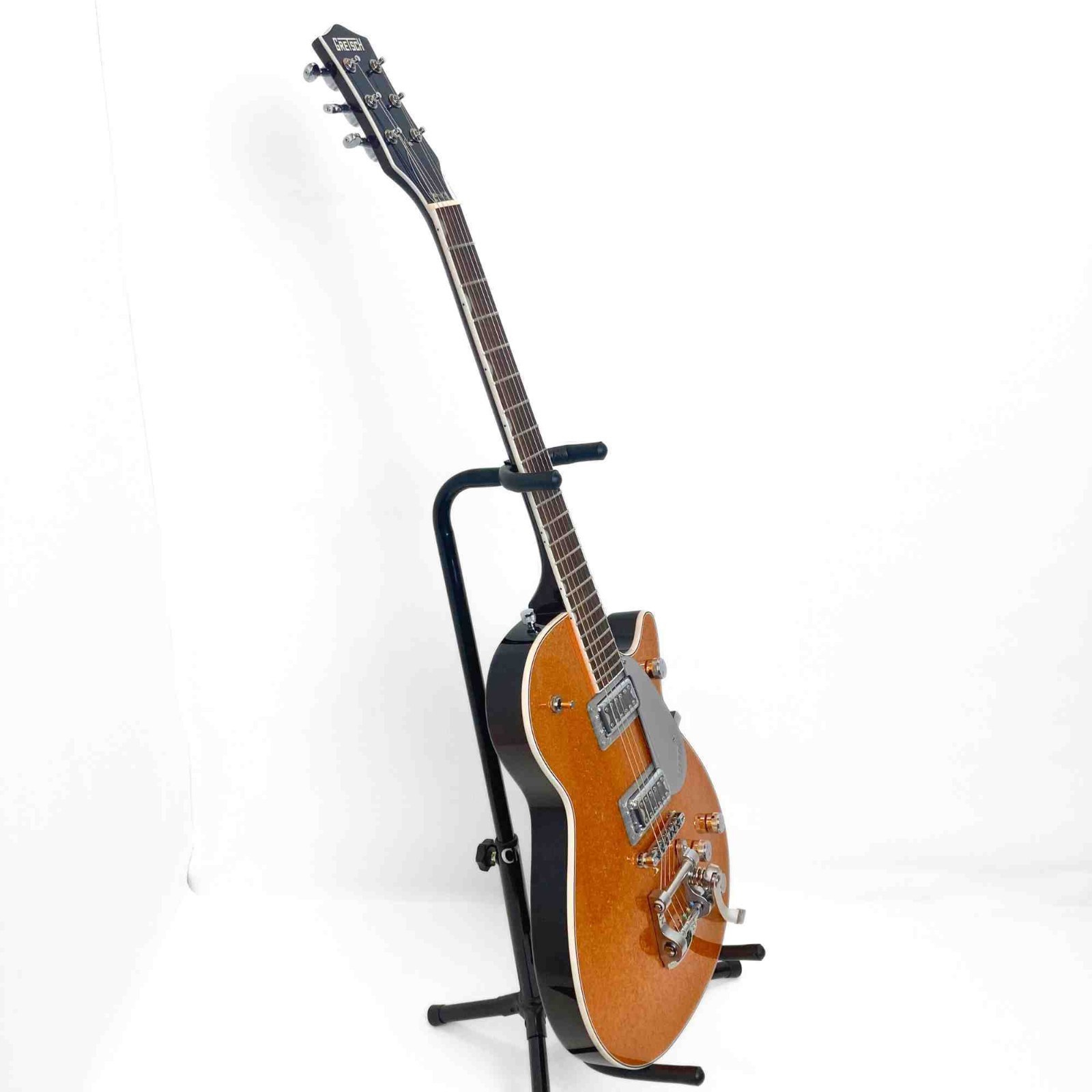 Gretsch G5230T Electromatic Sparkle Jet FT Single-Cut with Bigsby, Gold Sparkle