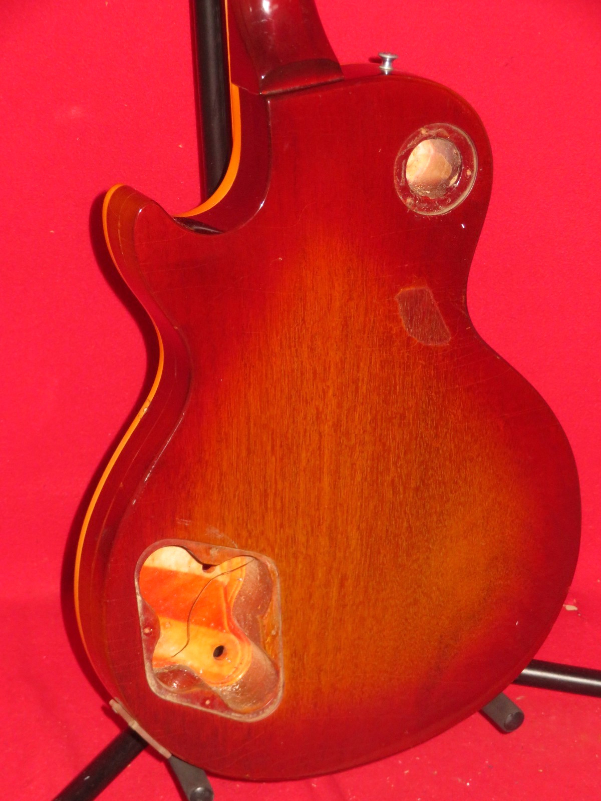 Gibson 1973 Cherry Burst Les Paul Deluxe Body & Neck