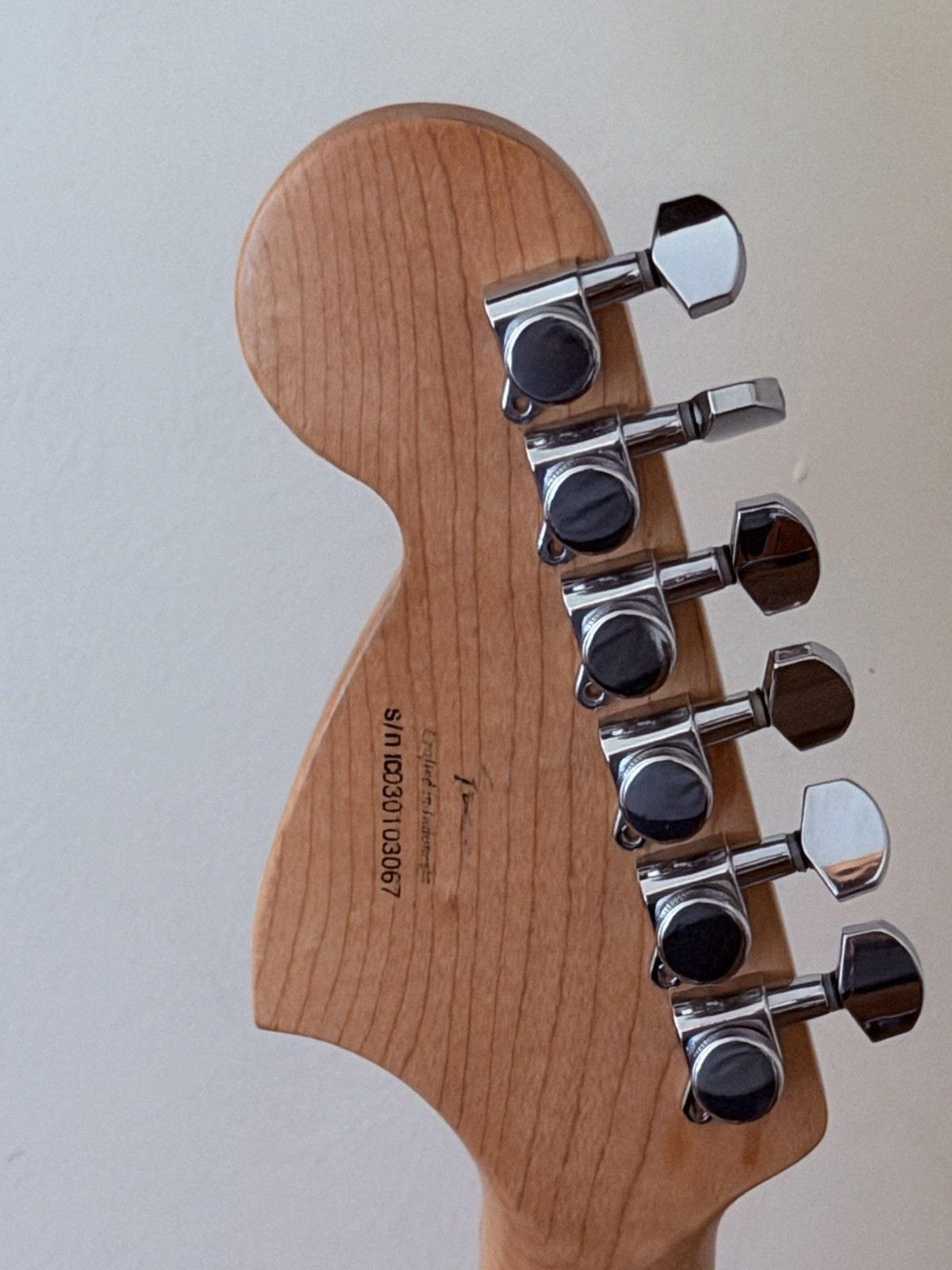 Fender Highway One Body With Squier Standard Neck And Squier Contemporary Wiring