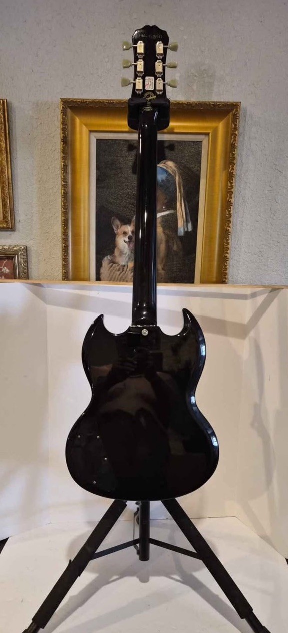 Black Epiphone SG Pro Electric Guitar Used Good Condition