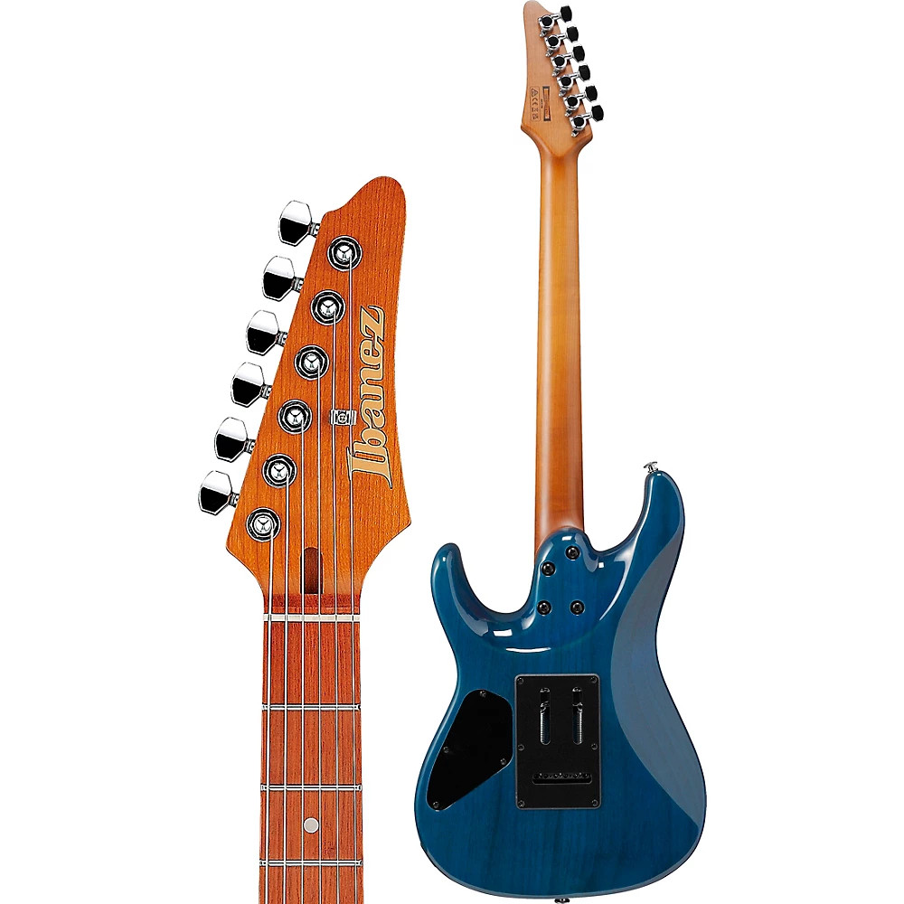 Ibanez AZ24S1 Standard Electric Guitar Transparent Turquoise Burst