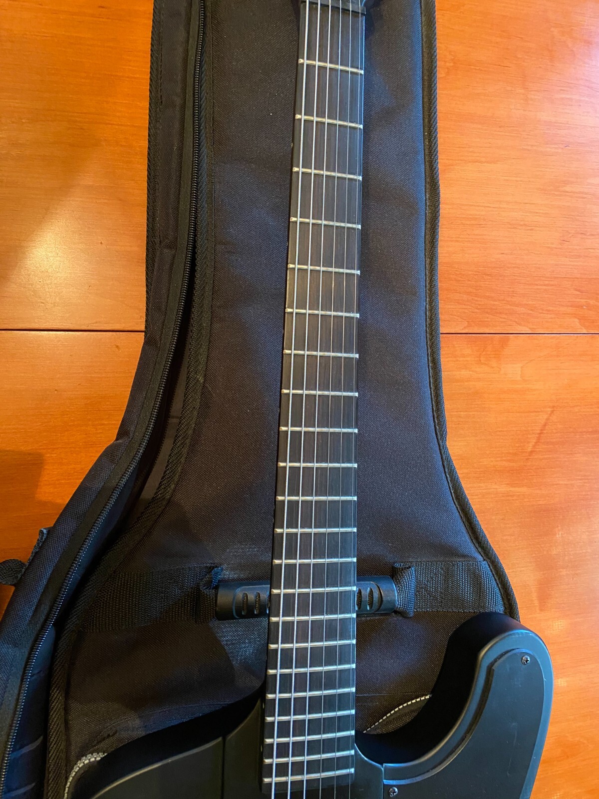 ESP LTD Phoenix Black Metal Excellent Condition with Fishman Bridge Pickup 