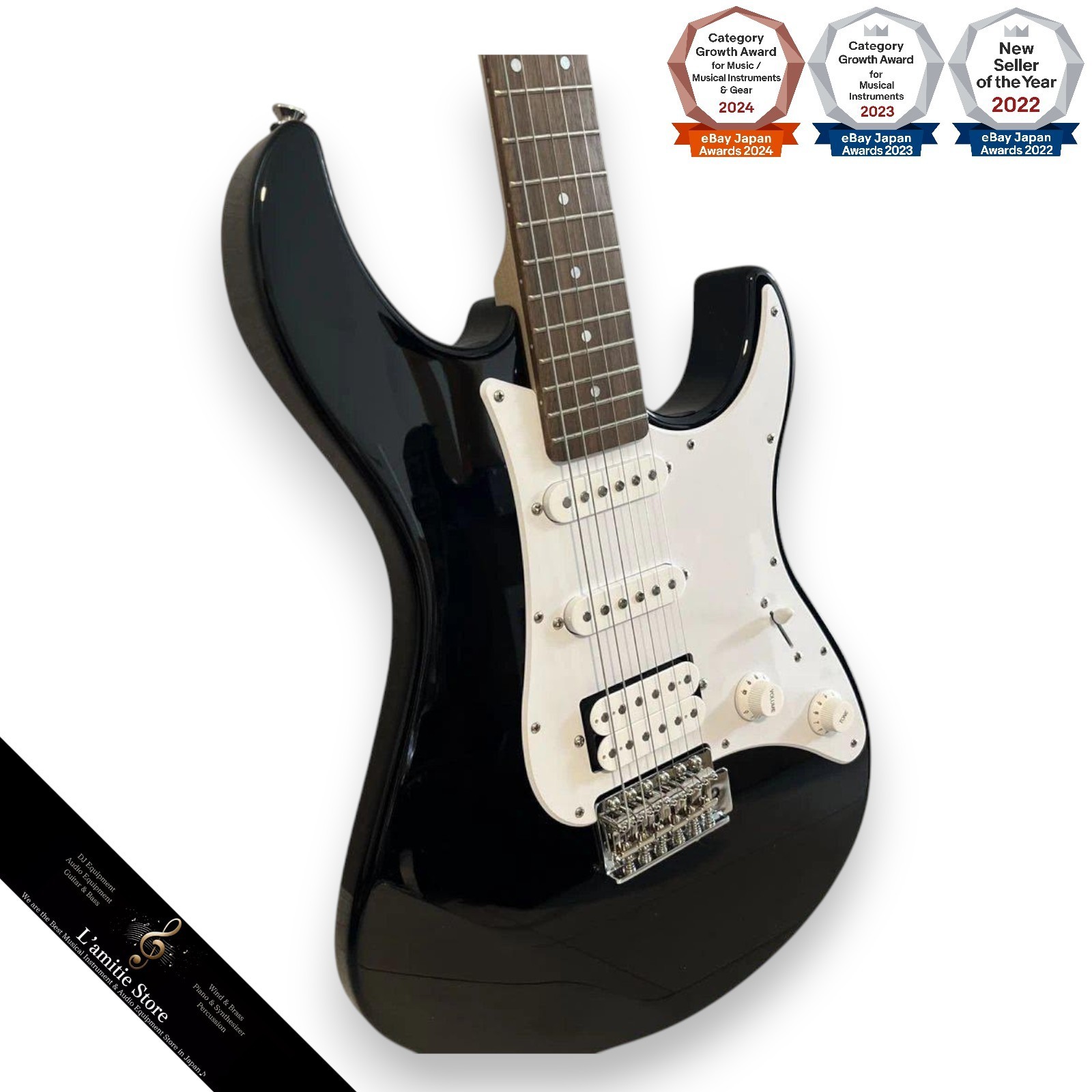 YAMAHA PAC012 PACIFICA Electric Guitar JP PAC 012 Right-Handed Japan Used
