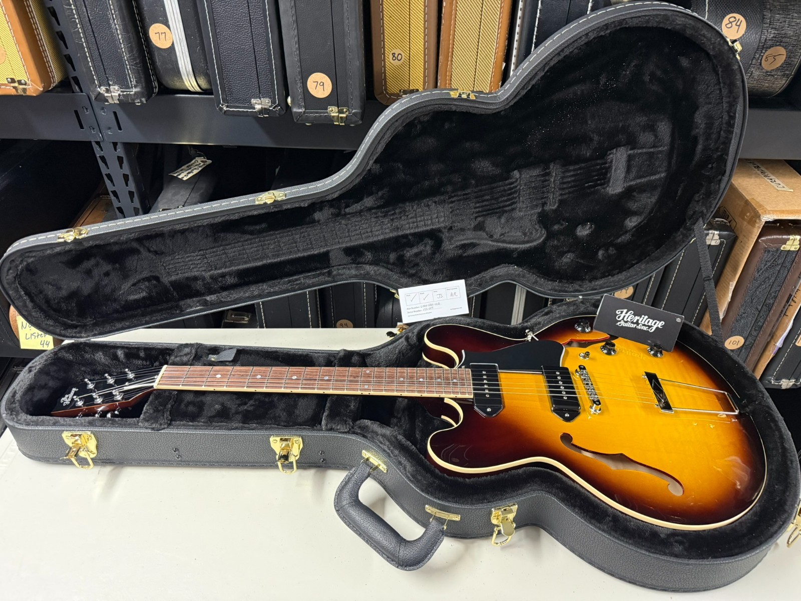 2021 Heritage Standard H-530 w/ Lollar P-90s Very Good Condition Super Clean