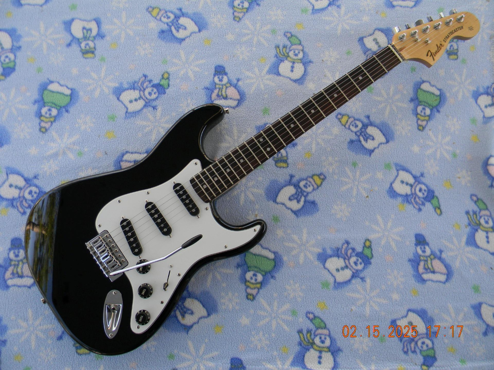 Squier “Custom Shack ” Stratocaster, Alnico 5 Pickups, Custom Wiring,Capacitor