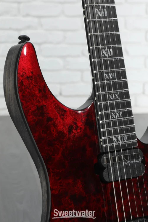 Schecter C-1 FR-S Apocalypse Electric Guitar – Red Reign