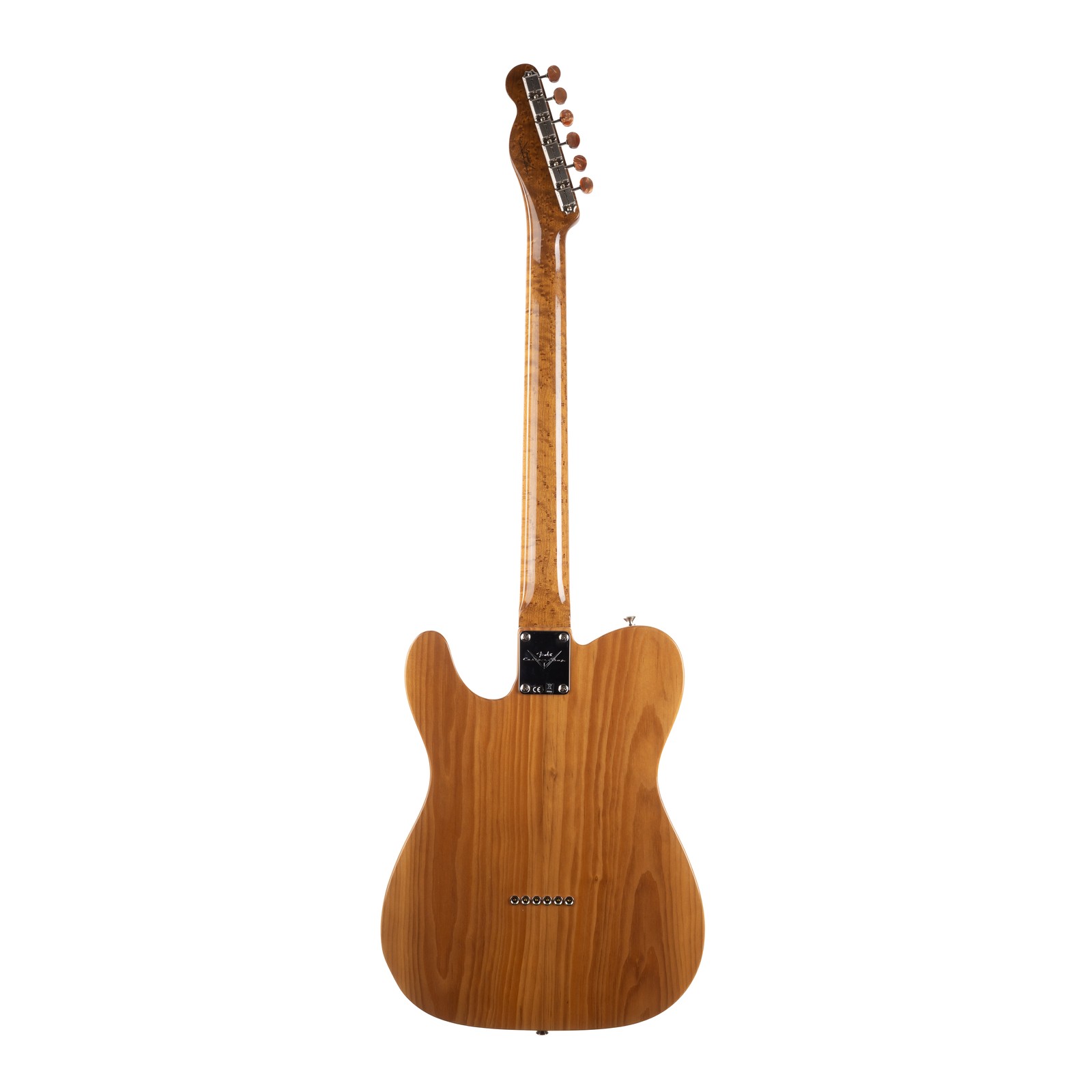 Used Fender Custom Shop Artisan Buckeye Double Esquire NOS – Aged Natural