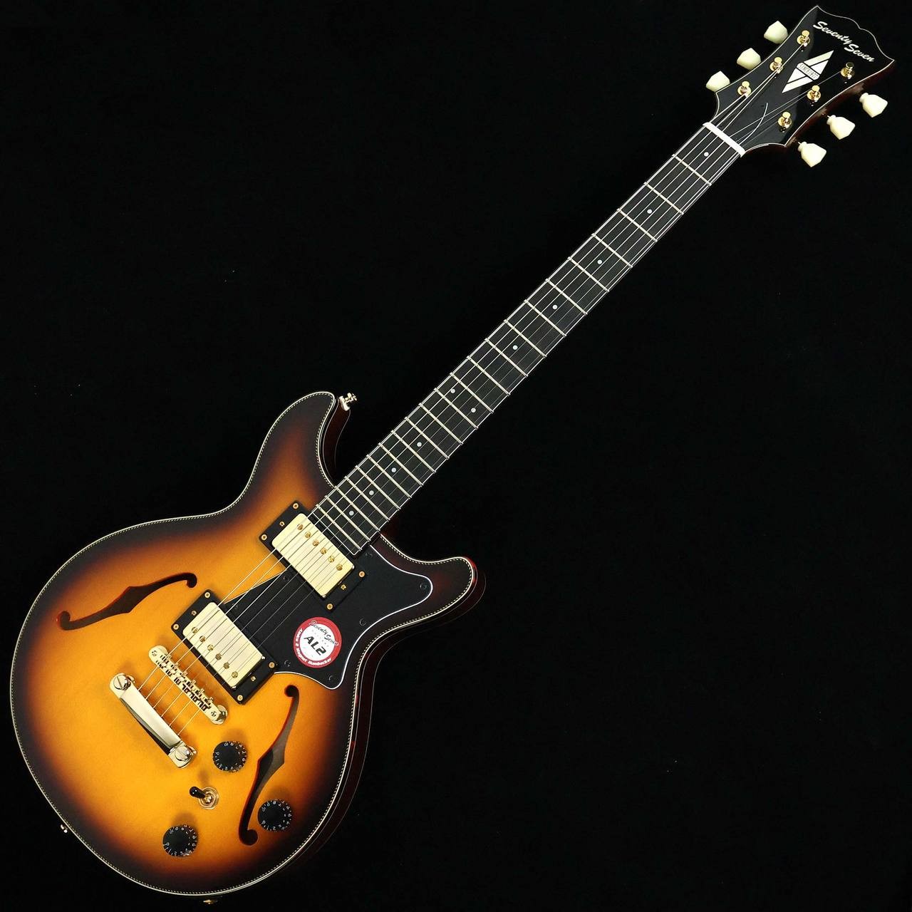 Seventy Seven Guitars ALBATROSS-JAZZ-JT SB S/N: SS25185 Semi-Acoustic Guitar