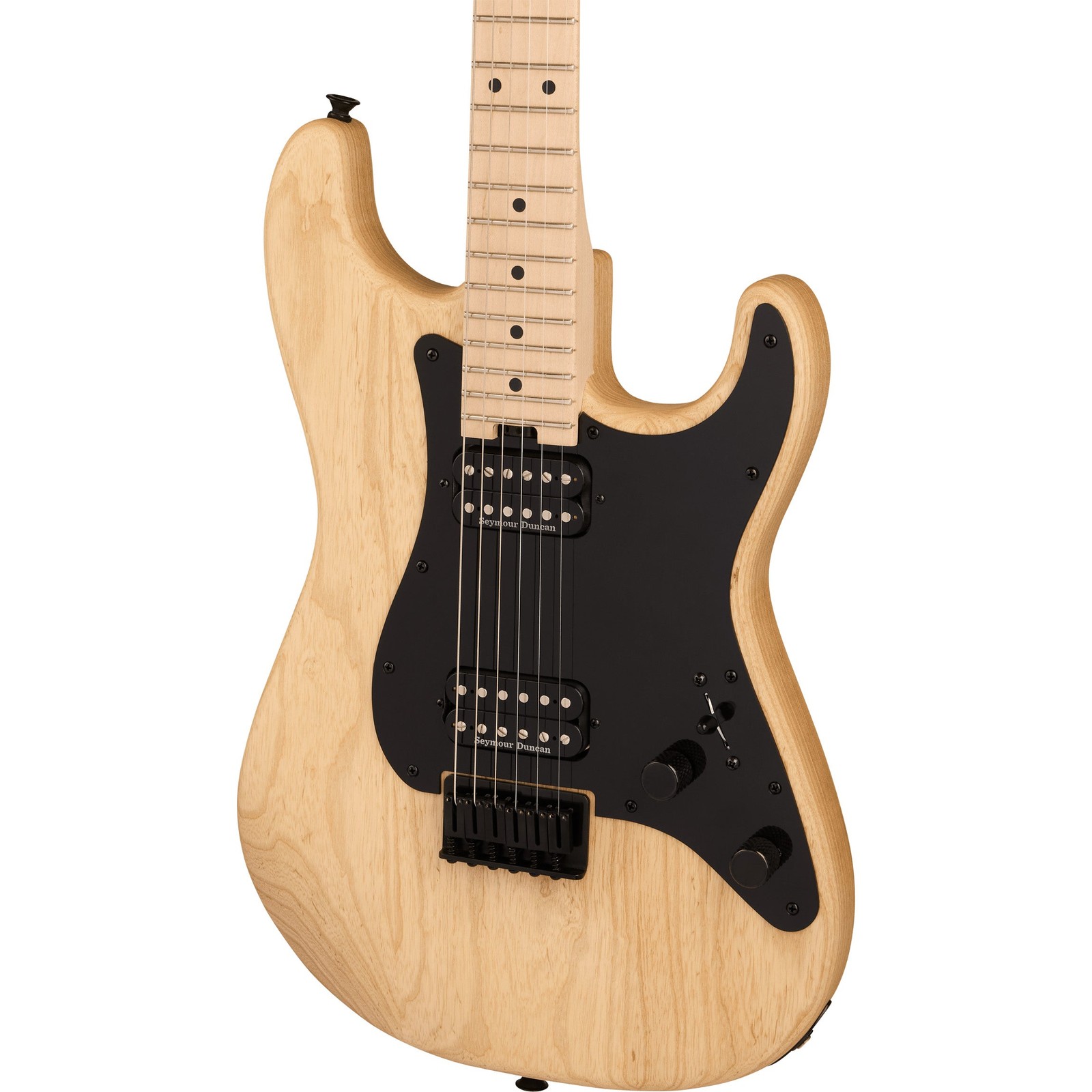 Charvel Pro-Mod So-Cal Style 1 HH HT MPL Guitar – Maple Fingerboard, Natural Ash