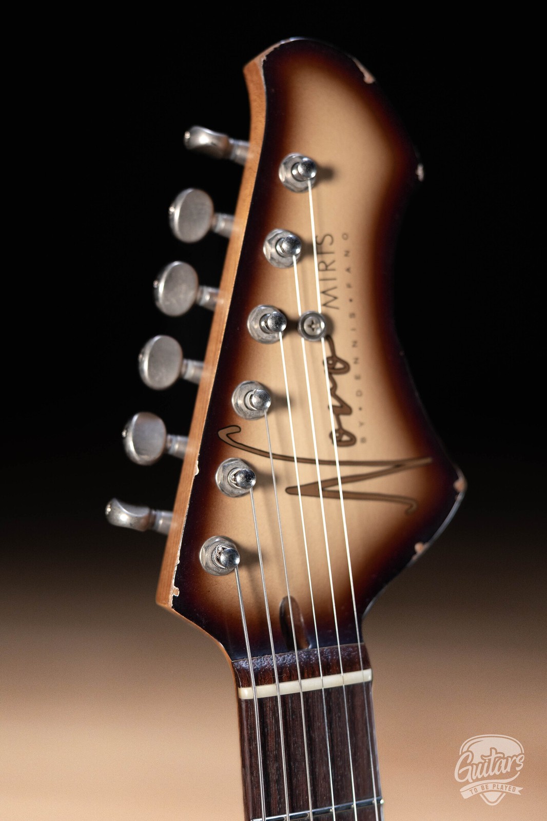 Novo Custom Miris J Semi-Hollow w/ Fralin P-90s – Toasted Marshmallow