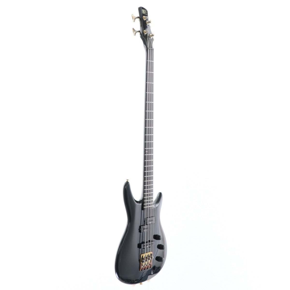 Ibanez SR924 Black 4-String Bass Guitar 1988 MIJ Neck-Thru DiMarzio Used