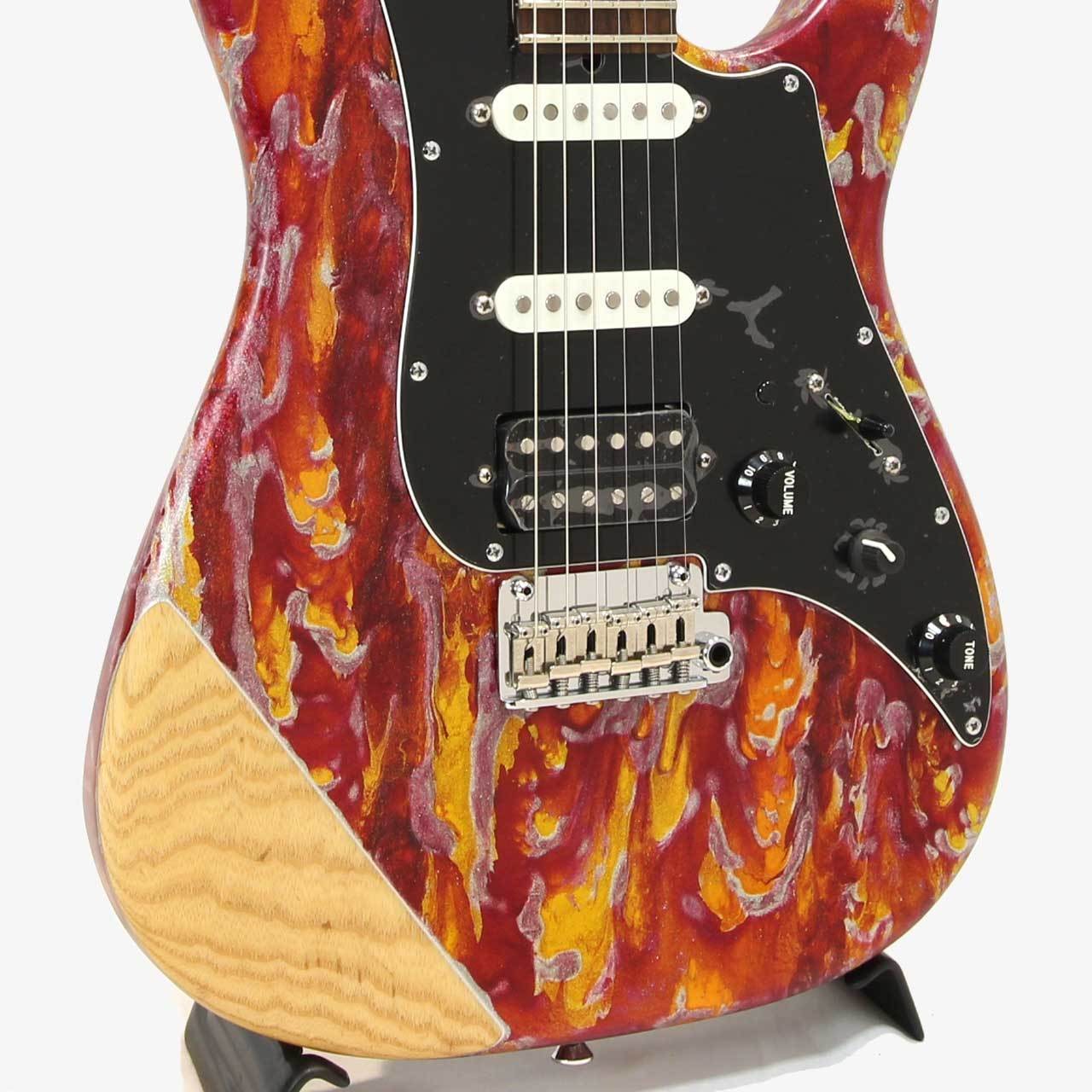 James Tyler Studio Elite Hd Ash / Rosewood Fire Shmear/Semi-Gloss 2023 Safe deli