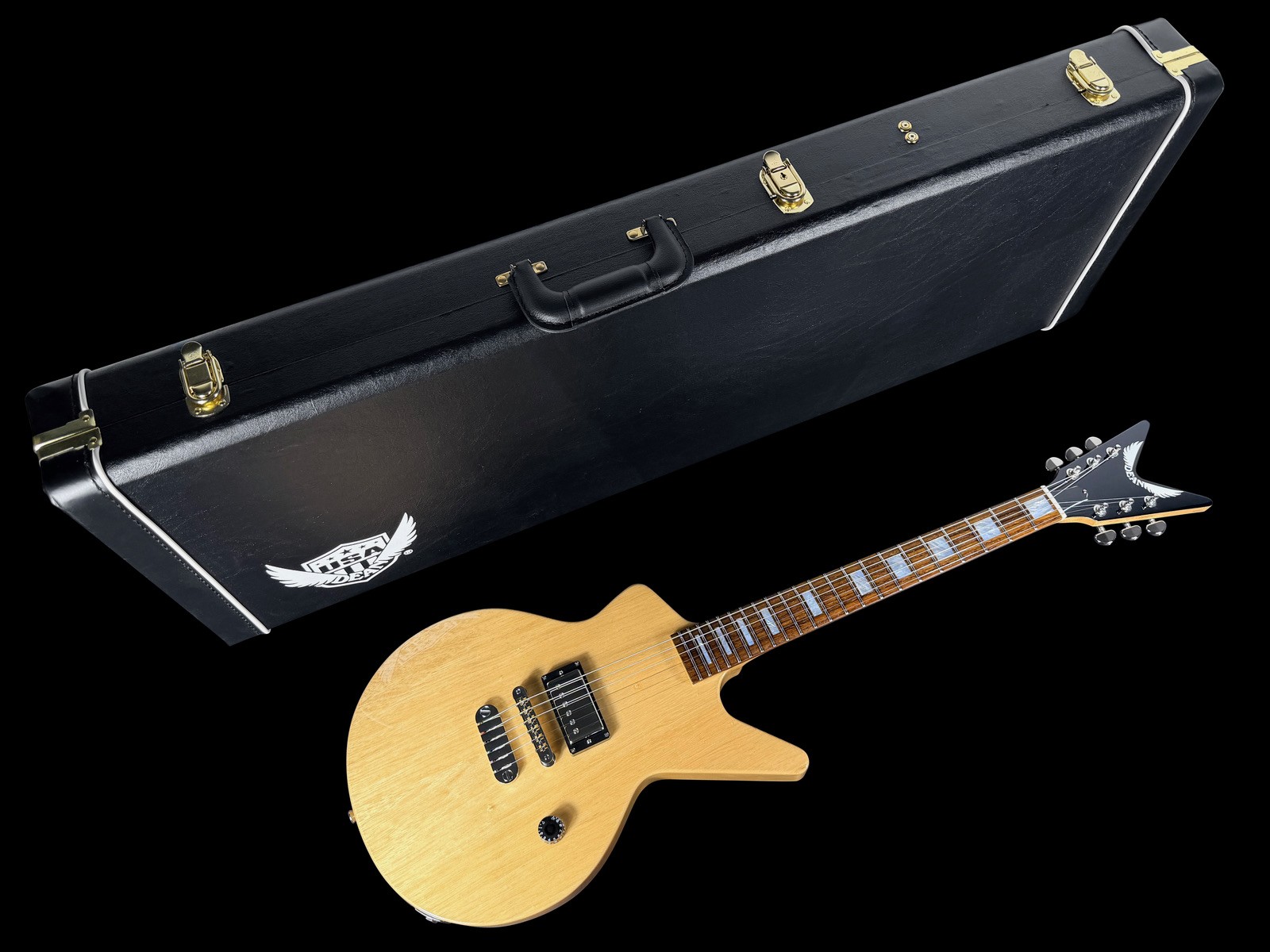 2024 DEAN CADILLAC USA CUSTOM SHOP KORINA w SINGLE HUMBUCKER ~ NATURAL