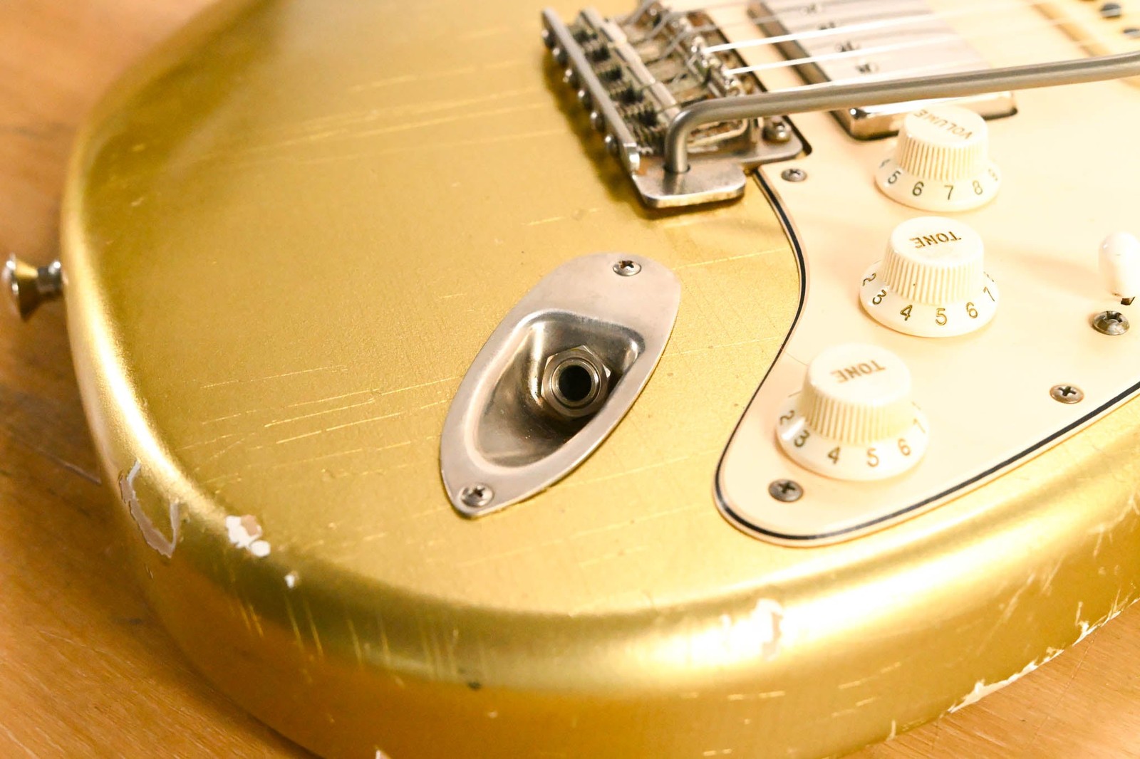 TMG Dover Custom S-Style HSS – Aged Aztec Gold CG014HR