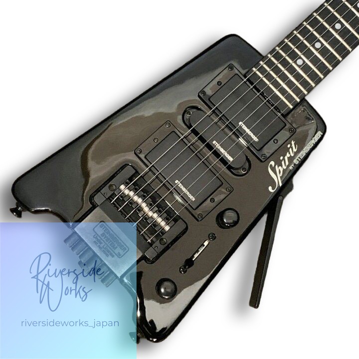 Steinberger Spirit 2 Humbucker Fire Pattern Paint Custom