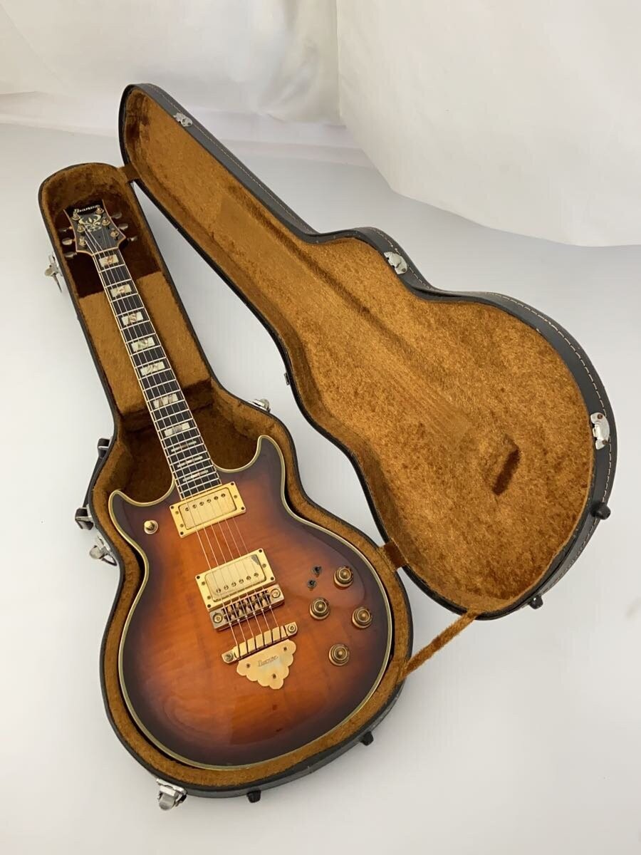 Ibanez AR300 AV 1981 Electric Guitar Sunburst Hard Case 22F Sustain Plate