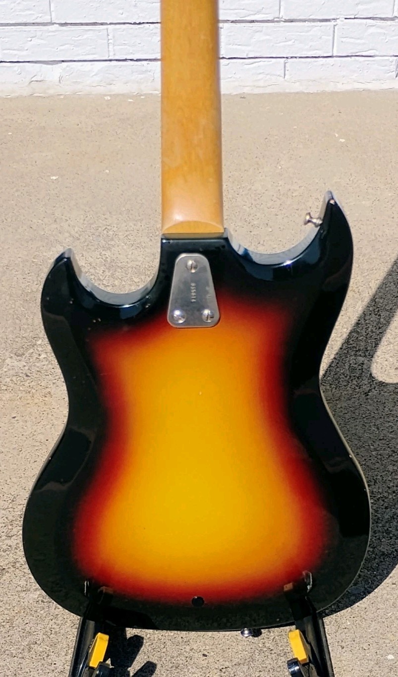 1965 Hagstrom II Electric Guitar w/HSC!-LL