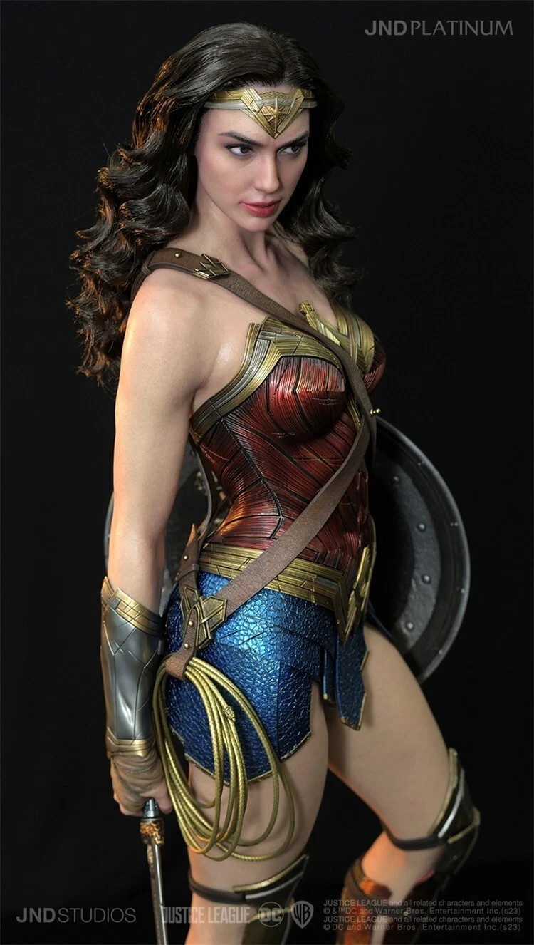US Seller**READ**JND Studios Platinum Wonder Woman 1/3 Scale Statue