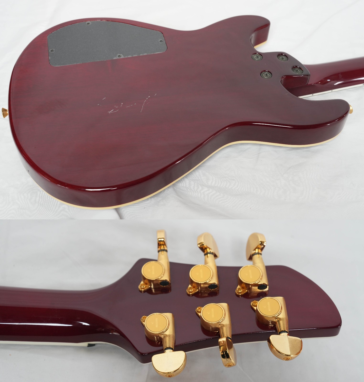 FERNANDES APG-55 Wine Red Good condition