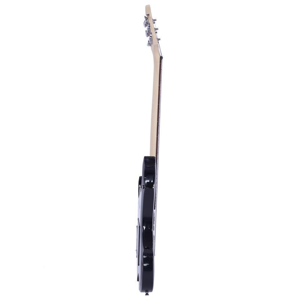 Glarry Flame Type Beginner Electric Guitar Kit Sunset +Guitar bag