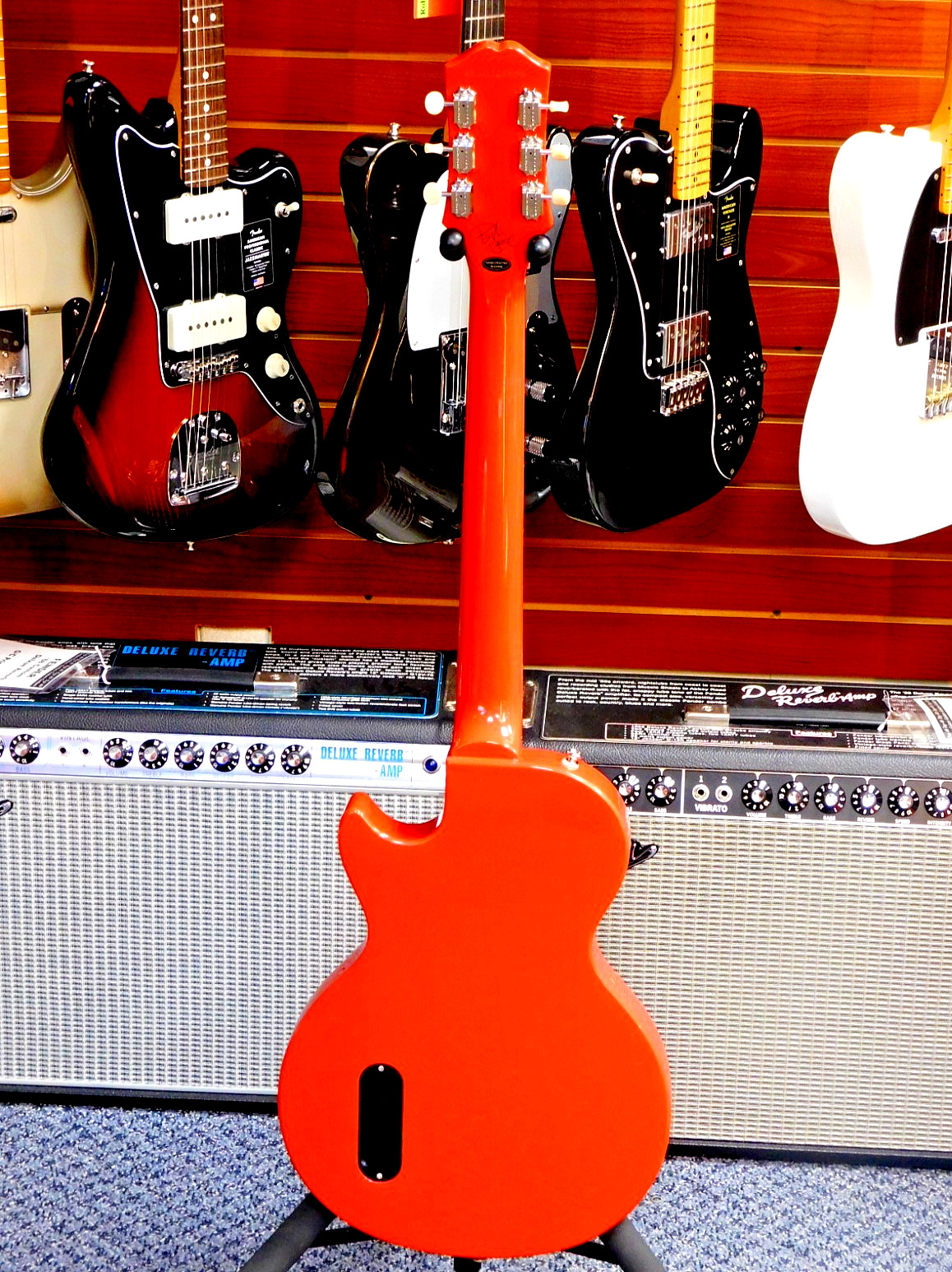 2026 Epiphone Billie Joe Armstrong Signature Les Paul Junior Radiant Red w/Case!