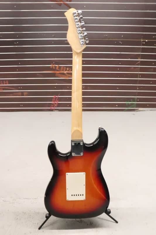 Harmony H-80 Strat Style Electric Guitar Sunburst Finish 1980’s