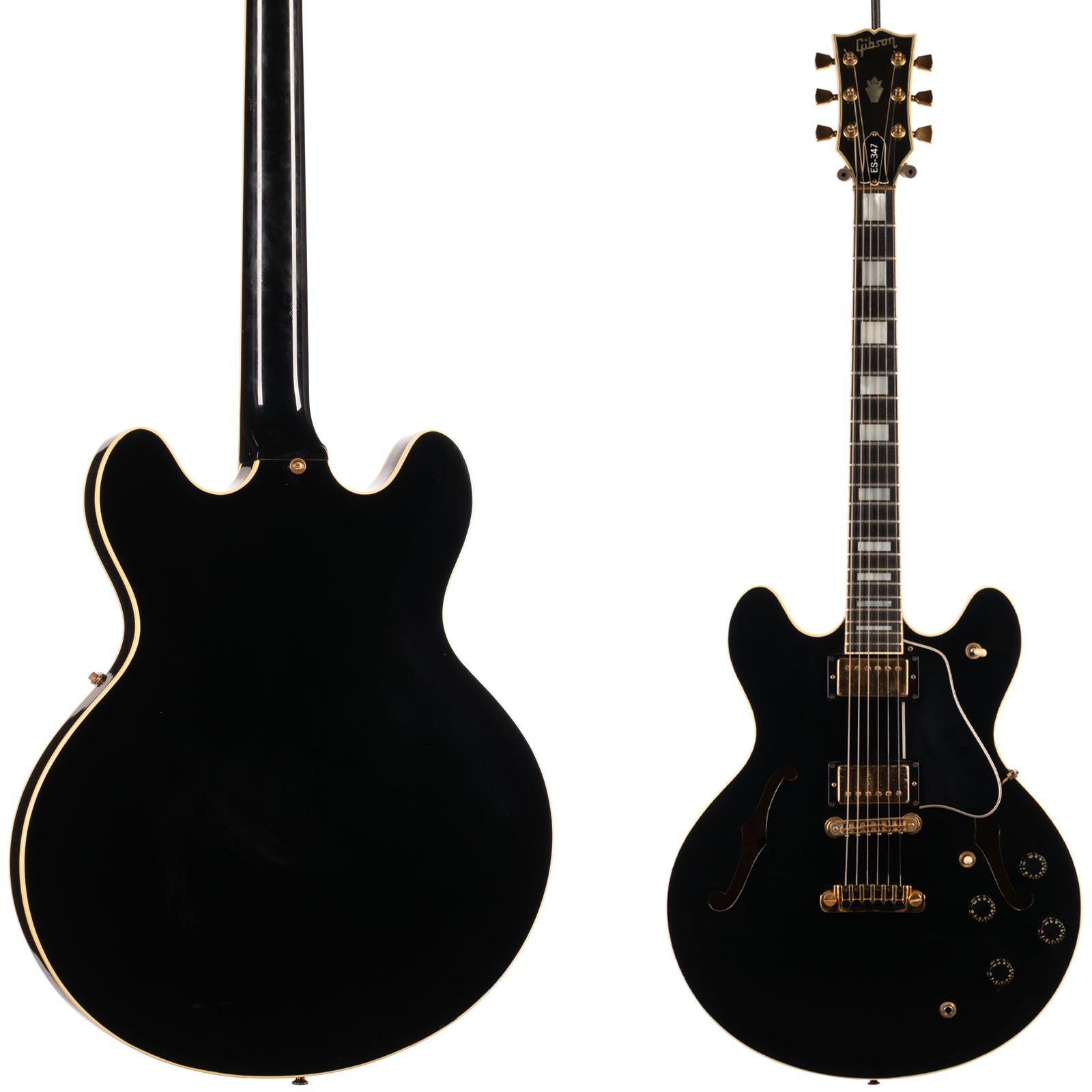 Gibson 1979 ES-347TD Ebony w/OHSC (014) USED