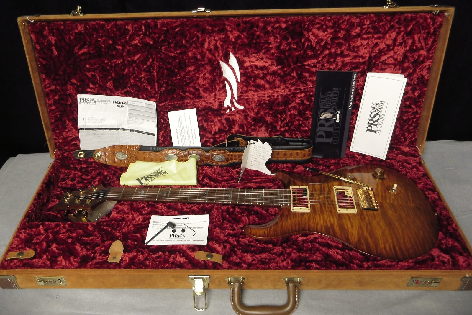 PRS Custom 22 Artist Package 2005 Violin Amber Sunburst