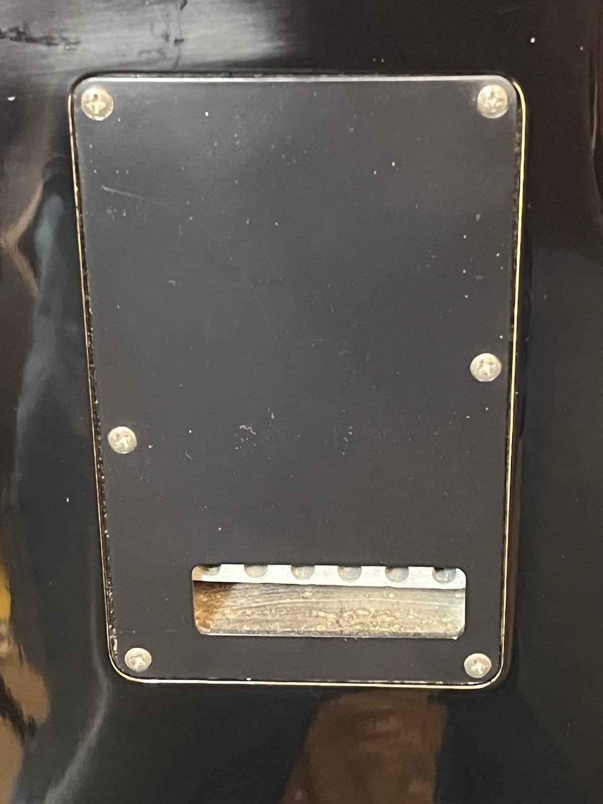 1985 Fender Stratocaster ST-556 Boxer Japan: Black / Black