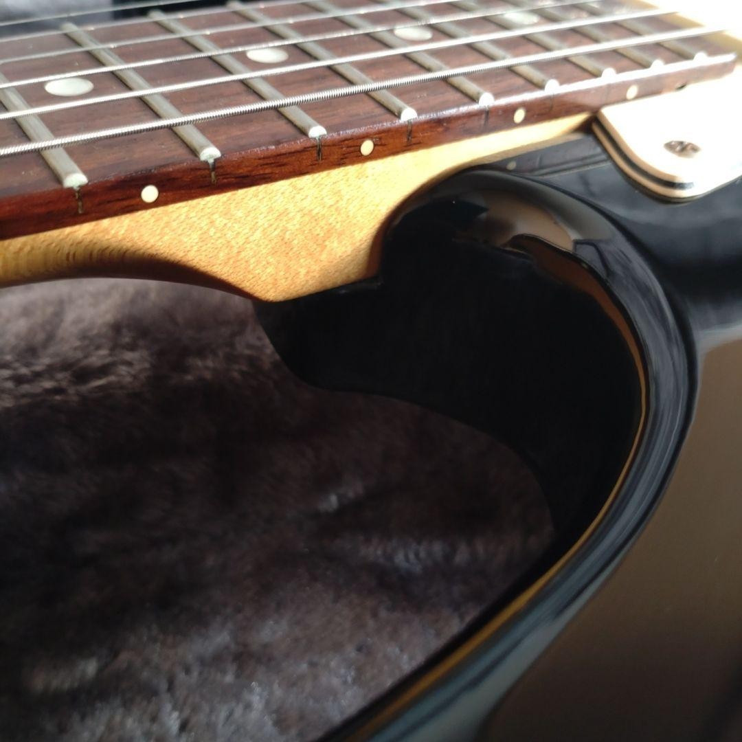 Fernandes ARS550S BK Retrorocket Pro Sustainer Matching Headstock Wilkinson