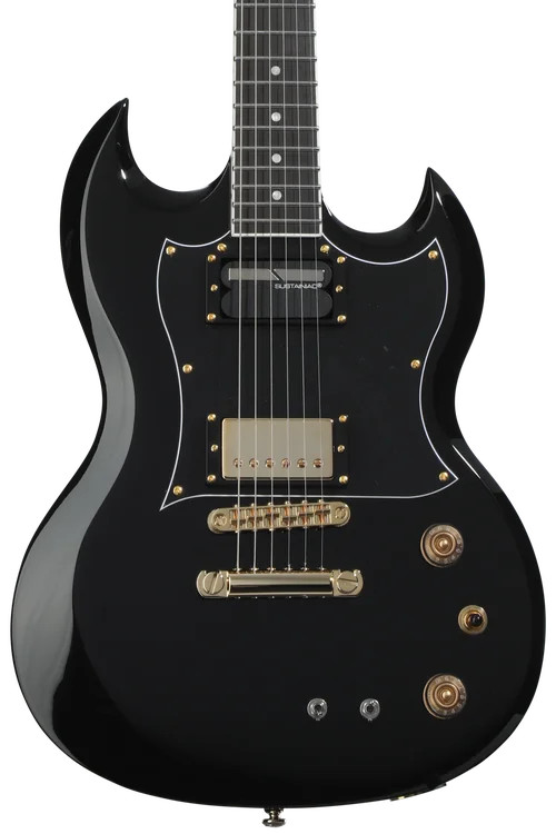 Schecter ZV-H6LLYW66D-S Zacky Vengeance Signature Electric Guitar – Gloss Black