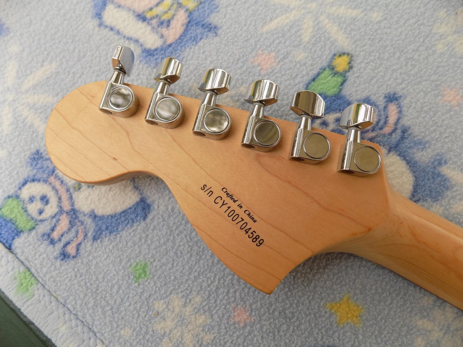 Squier Standard Series Strat, Alnico Pickups, Custom Wiring,Two Point Tremolo