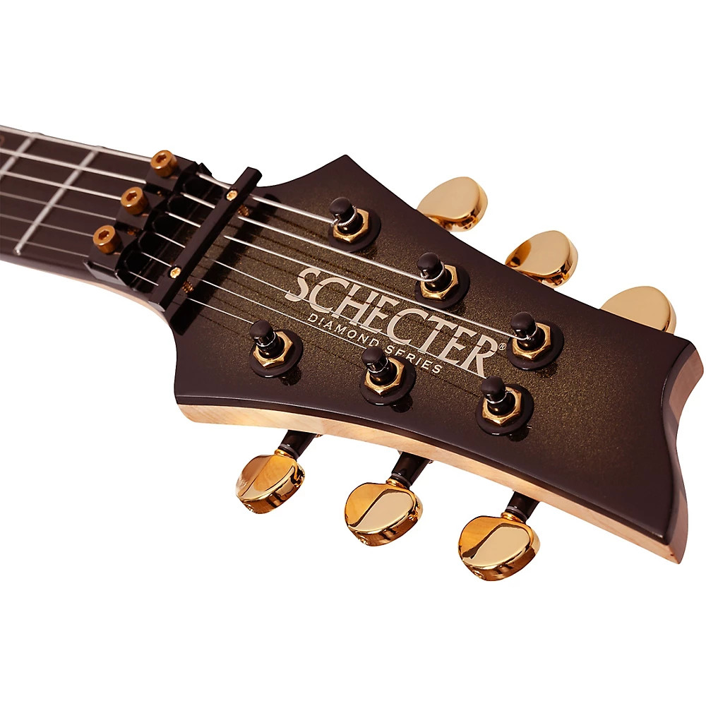 Schecter Guitar C1 FRS 50th Anniversary Electric Guitar 50th Gold Burst