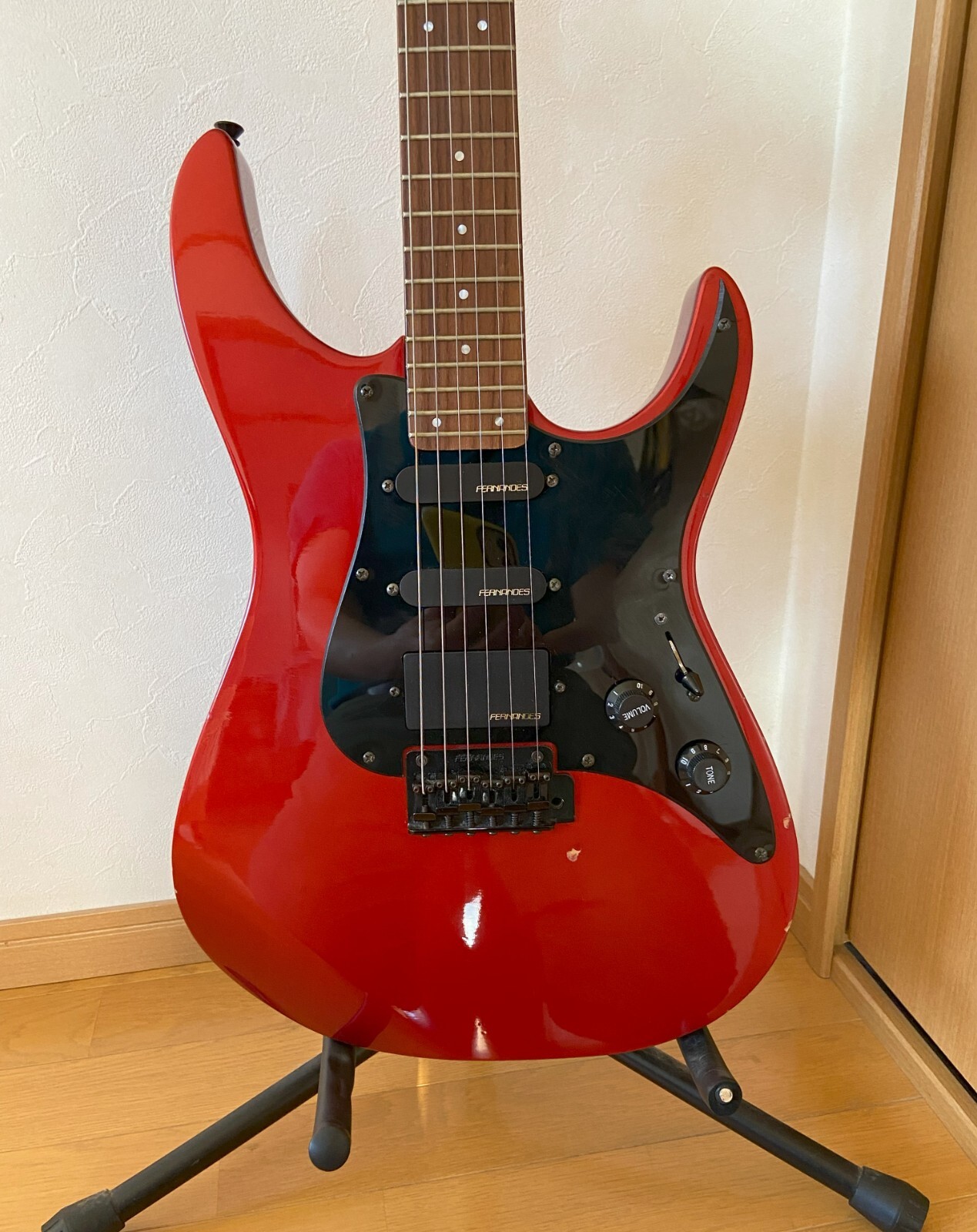 Fernandes SFR-50 Electric Guitar Red Used free shipping from japan