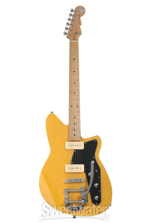 Reverend Jetstream 290 Electric Guitar – Vintage Yellow, Maple Fingerboard