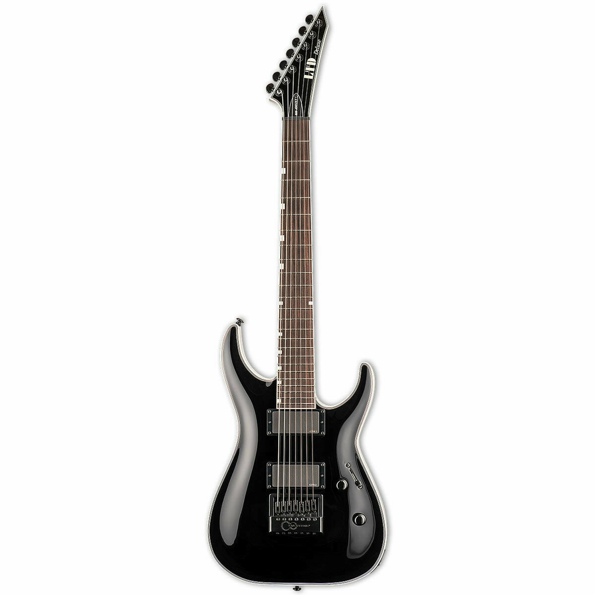ESP LTD MH-1007 Evertune ET Black BLK B-Stock 7-String Electric Guitar MH 1007